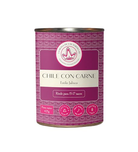 La Reina de las Tortillas – Cochinita Pibil en lata, 425 g, sin gluten, lista para servir