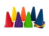 Playscene™ Indoor/Outdoor Flexible Cone Set, Vinyl, 12pc Set