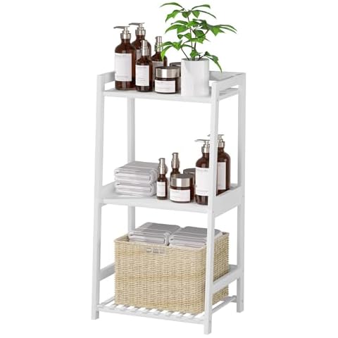 POXAKA 3 Tier Ladder Shelf Cover