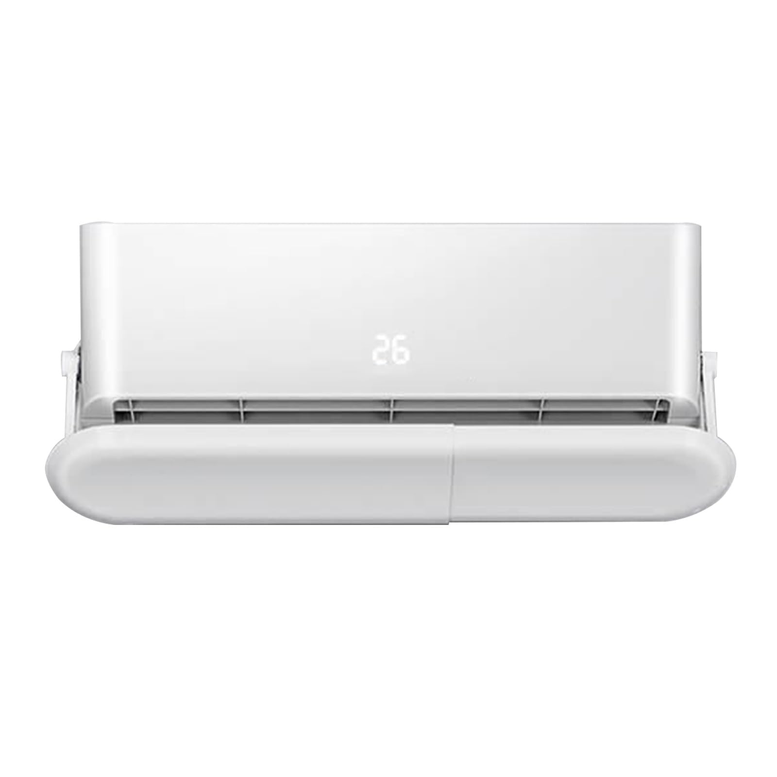 YGER JZGB Air Conditioner Wind Deflector, Air Conditioner Vent Diverter, Anti-Condensatio, for Wall Mounted AC, Retractable Prevent Direct Blowing of Cold