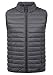 Produktbild Blend Nille Herren Weste Steppweste Outdoor Weste Mit Stehkragen, Größe:L, Farbe:Ebony Grey (75111)