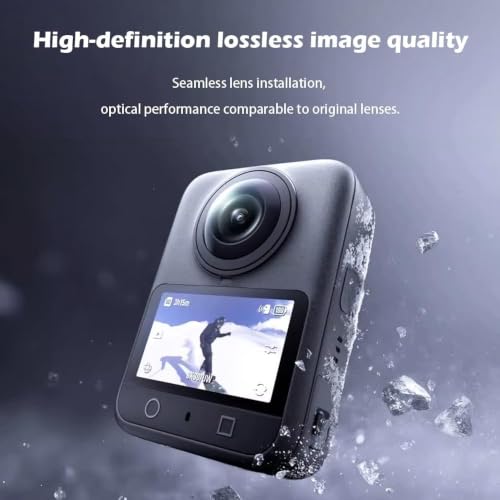 Image of Yantralay Lens Replacement Kit Compatible with os mo 360 | Optical Glass Camera Lens Repair Part with Aluminum Alloy Ring | os mo 360 Accessories