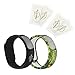 Para'Kito Lot de 2 Bracelets Anti-moustiques aux huiles essentielles - Motifs Noir et Tropical
