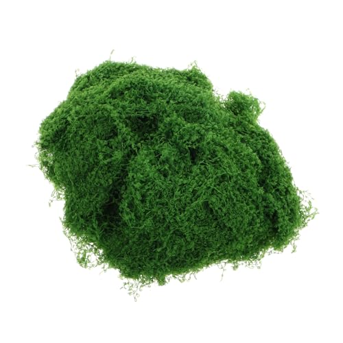 MAGICLULU Musgo Artificial Cuadrados De Hierba Falsa Musgo Falso para Manualidades Decoración De Musgo Hierba Artificial para Manualidades Crafting Moss Musgo para Disfraz Poliéster Green