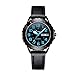 Produktbild CXJC Schwarze Kinderuhr, männliche 12-jährige Junior High School Student Decorative Watch, 8-13 Kinder wasserdichte Trend Sportuhr (Color : D)