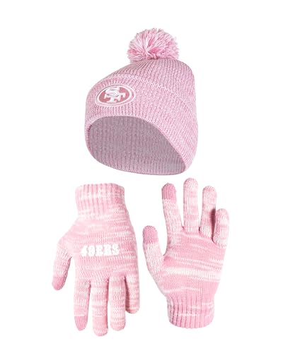 Ultra Game NFL Womens Mens Super Soft Pink Marl Winter