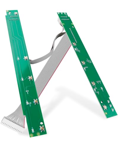 5304518467 Dishwasher User Interface Control Button Assembly Fit for Electrolux Frigidaire, Easy Operation Dishwasher Control Panel, Durable Dishwasher Switch Assembly