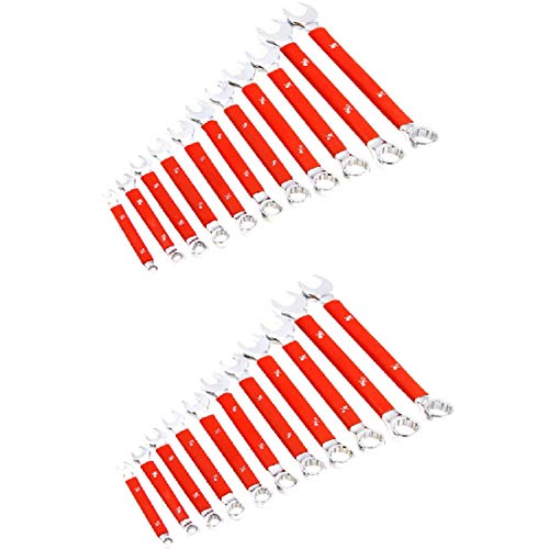 Kit de herramientas de 25 piezas 2 sets llaves combinadas miniatura 1