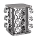 Produktbild bonVIVO Rondo, Gewürzkarussell für 12 Gewürzstreuer, Edelstahl Gewürzregal in Silber-Chrom-Look, drehbares Gewürzregal, Gewürze Regal mit Platz für Salz- & Pfefferstreuer und viele andere Gewürze