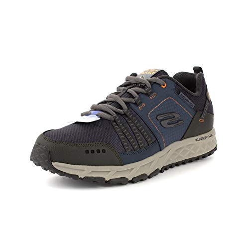 Skechers Skechers Sport Men's Escape Plan Shoe, Navy/Orange, 10 M US