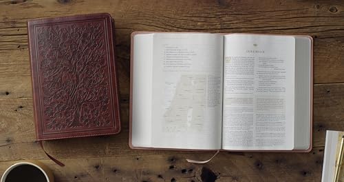 Image of ESV Women's Study Bible (TruTone, Chestnut, Almond Tree Design): Holy Bible, English Standard Version