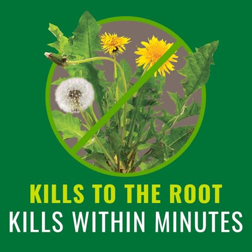 Natria Grass and Weed Killer with Root Kill, Ready-to-Use Concentrate Herbicide, 1.3 Gal