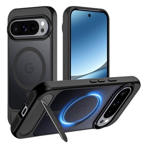 Coque magnétique Pixel 10 Pro Hualele avec support en métal intégré