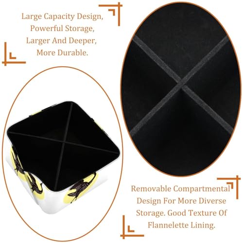 Porte-stylos rectangulaire à double compartiment pour bureau