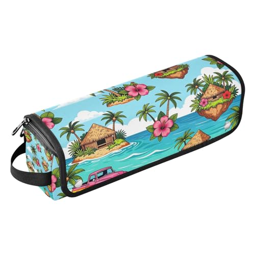 Bolsa de viaje para herramientas de cabello con tapete resistente al calor y organizador portátil para planchas y accesorios de peinado