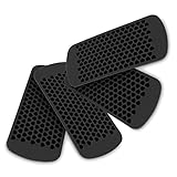 Maße: 24 x 11 x 1 cm Belmalia 4X Herz-Eiswürfelform Silikon, 4X 150 Mini Herz-Eiswürfel, 24 x 11 x 1 cm Schwarz