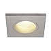 Produktbild SLV Dolix Out Einbaustrahler 12V IP65 Eckig Silbergrau SLV 1001164