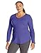 Just My Size Women's Plus Sizemock Neck Full-Zip Vest Size, Out of the Blue Heather, 2X