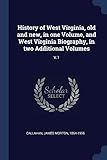 History of West Virginia, old and new, in one Volume, and West Virginia Biography, in two Additional Volumes: V.1