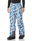 Arctix Men's Essential Snow Pants, Blue Geo, Large/32' Inseam