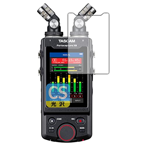 PDA�H�[ TASCAM Portacapture X8 �p Crystal Shield �ی� �t�B���� [�f�B�X�v���C���p] ���� ���{��