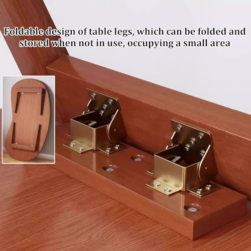 Table basse médiévale JATIBOSH stable avec pieds de table solides style rétro chic