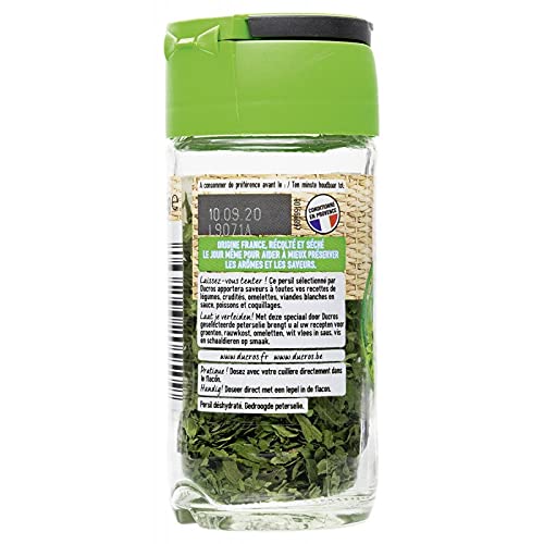 DUCROS Persil 5G - Le secret pour une cuisine savoureuse - Herbes et épices de qualité supérieure pour des plats délicieux. - Lot De 4 - Vendu Par Lot