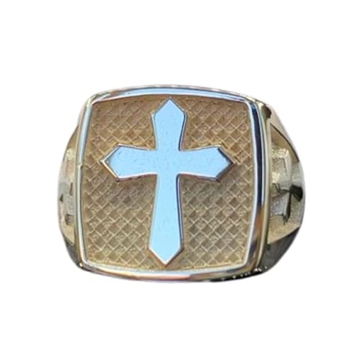 Taille de l'anneau : 5-12,5 US disponible pour cette bague croix argent 925