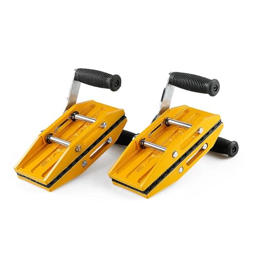 Pinces de levage pour plaques de pierre et pose de grands vitrages sur chantier - 5