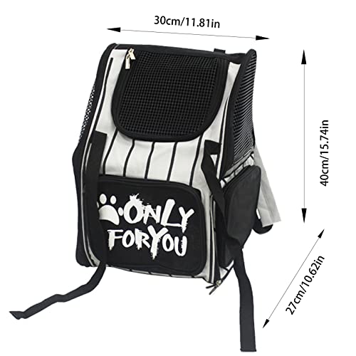 Sac à dos transport pour chien ventilé pour éviter la surchauffe en voyage - 5