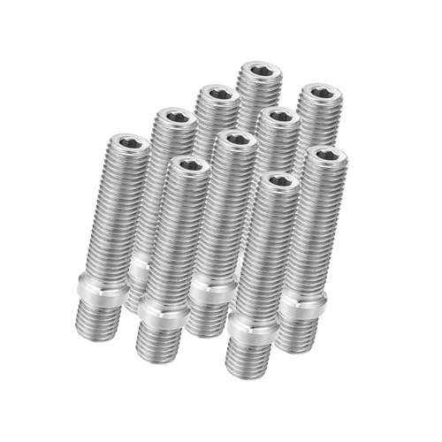 Flange nuts, hex nuts M12 M14 zC[X^bhtZptWibg 58mm 10(M12x1.5 to M12x1.5)