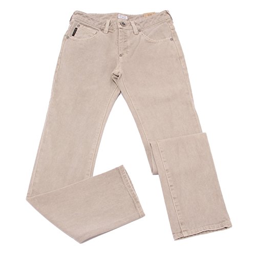 Pantalon en coton beige Armani Junior pour garçon ado 15 ans