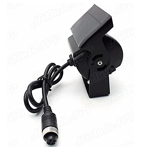Image of Waterproof 4Pin CCD Bus Trailer 18 LED IR Night Vision Car Rear View Reverse Backup Camera for Bus Truck Motorhome 12V-24V (4Pin HEI(10m))