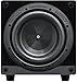 EARTHQUAKE Sound MiniMe DSP P8 8-inch Powered Subwoofer with DSP Control and SLAPS Passive Radiator Technology, Black