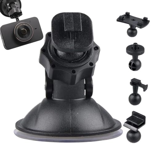Soporte para cámara de coche, soporte para teléfono de coche, soporte de 360 grados, soporte para cámara de coche, accesorios de coche para grabación de video, soporte