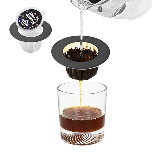 UFO Hanging Coffee Filter Paper Bags - Single Serve Drip Coffee Filters for Home, Travel & Office Use (30 Pack)