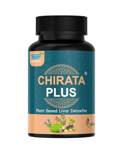 Image of Chirata plus Tablets are a unique & powerful liver detoxifier,A combination of Chirata, Kutki & Giloy 600 mg uncoated tablet, A perfect liver detoxifier,pack of 60 tablets