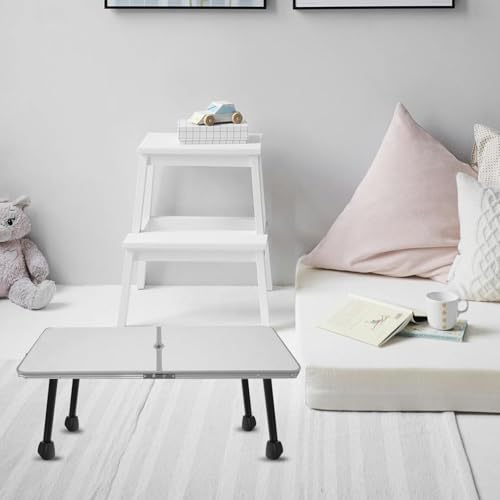 Pieds de table pliables fer noir pour extension bureau et table basse