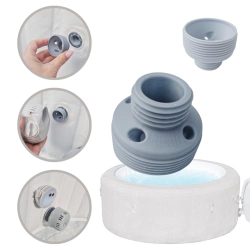 ME&SG Adaptador de luz LED para bañera de hidromasaje, compatible con Lay Z Spa, Bestway, Coleman Hot Tubs, conector de fácil instalación para iluminación subacuática (luz no incluida)