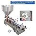 TECHTONGDA Liquid Paste Fill Machine One Nozzle Piston Filler Bottle Seal Pack 10-100ml