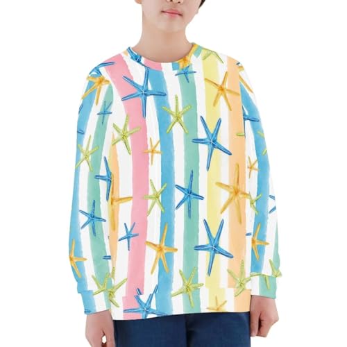 Modysero Casual Spring Fall Kids Hoodies Loose Fit Long Sleeve Graphic Pullover Sweatshirt for Boys Girls4