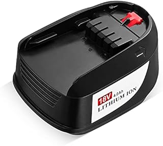Powerextra PBA 18V 4.0Ah Replacement Bosch Battery,Compatible for All Bosch PBA 18V Model,Fit for 1600A005B0 1600A011T8 1600A00Dd7,Black