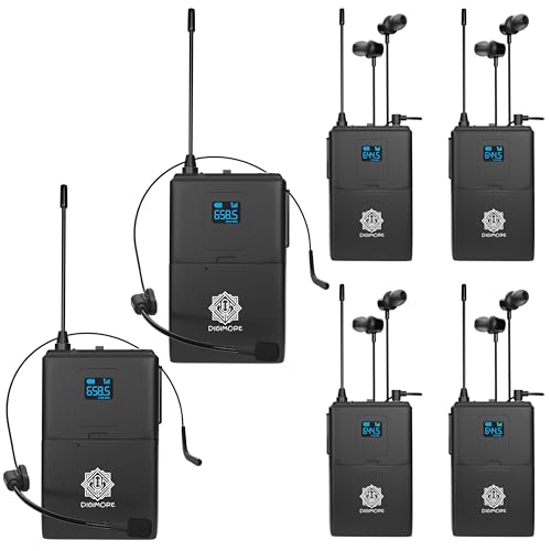 Image of DIGIMORE Wireless Microphone System (D-1510 4Tx-4Rx)