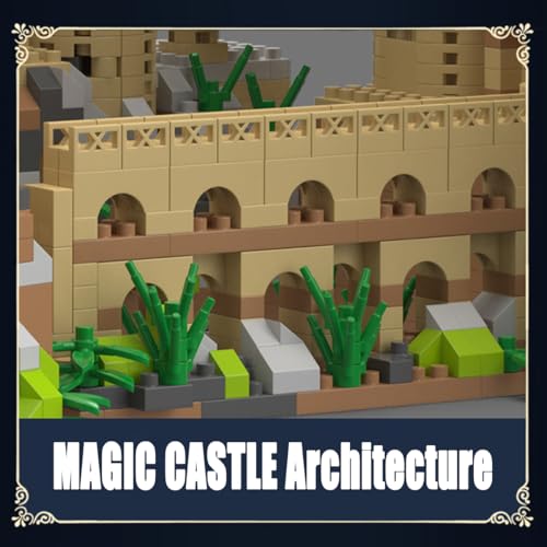 Architecture Set Harry Castle Micro Building Blocks Set(5400PCS) - Architectural Model Toys Gifts for Kid and Adult
