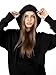 Cloud Essentials Womens 2025 Zip Up Oversized Sweatshirts Y2K Hoodies Casual Long Sleeve Sweatshirts Fall Spring Track Jackets with Pockets (Black, Small)