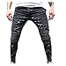 Produktbild Dasongff Herren Destroyed Jeans, Slim Fit Skinny Stretch Denim Casual Stylischer Jogger Hosen Lang Trousers Elastische Sporthose Regular Fit