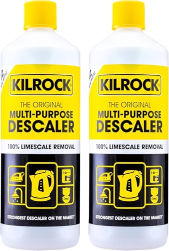 Image of Mega K Multi-Purpose Descaler 1 Litre - Powerful Limescale Remover for Kettles, Shower Heads, Coffee Machines & Household Appliances | Fast Acting Descaling Solution - Biodegradable and Phosphate Free
