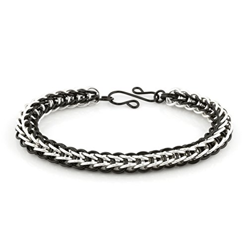 Weave Got Maille Full Persian Chain Maille Bracelet Kit, Persian Smoke