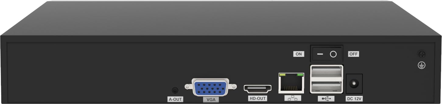 NVR 8 Canales Foscam FN9108H de 8 Canales a 5MP con función P2P con aplicación Foscam