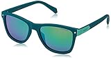 Protective case included Polaroid PLD 8025/S 5Z 1ED 48 Gafas de Sol, Verde (Green/Grey Grey), Unisex Niños